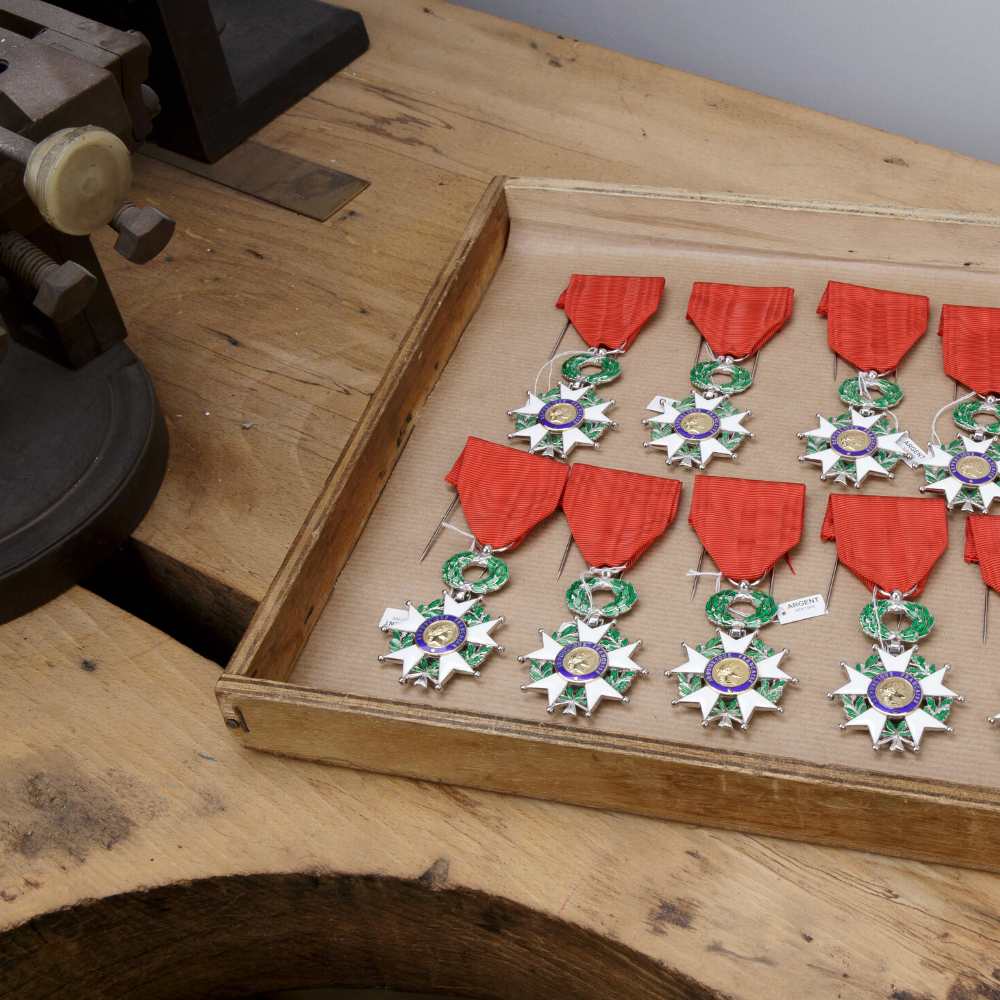 fabrication médaille Légion d'honneur