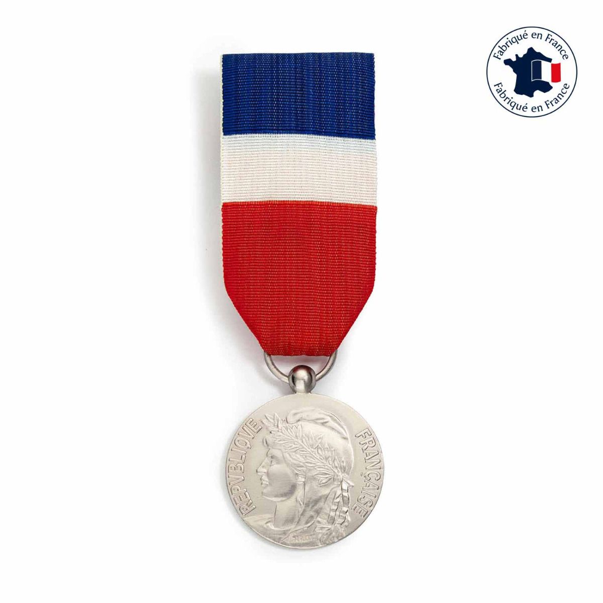 médaille du travail 20 en bronze fabrication française