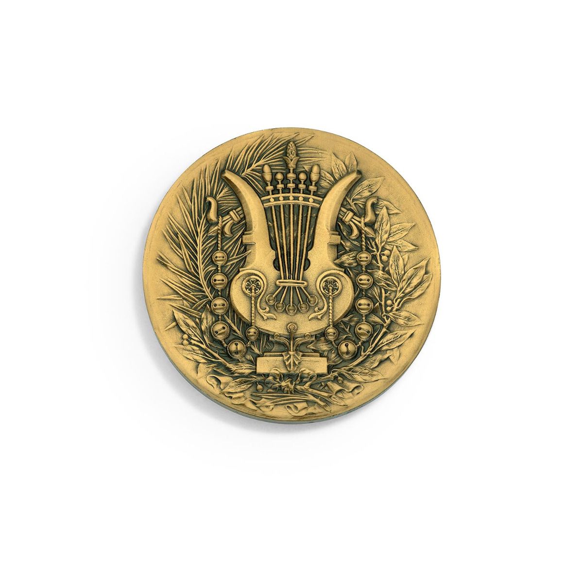 médaille Lyre en bronze