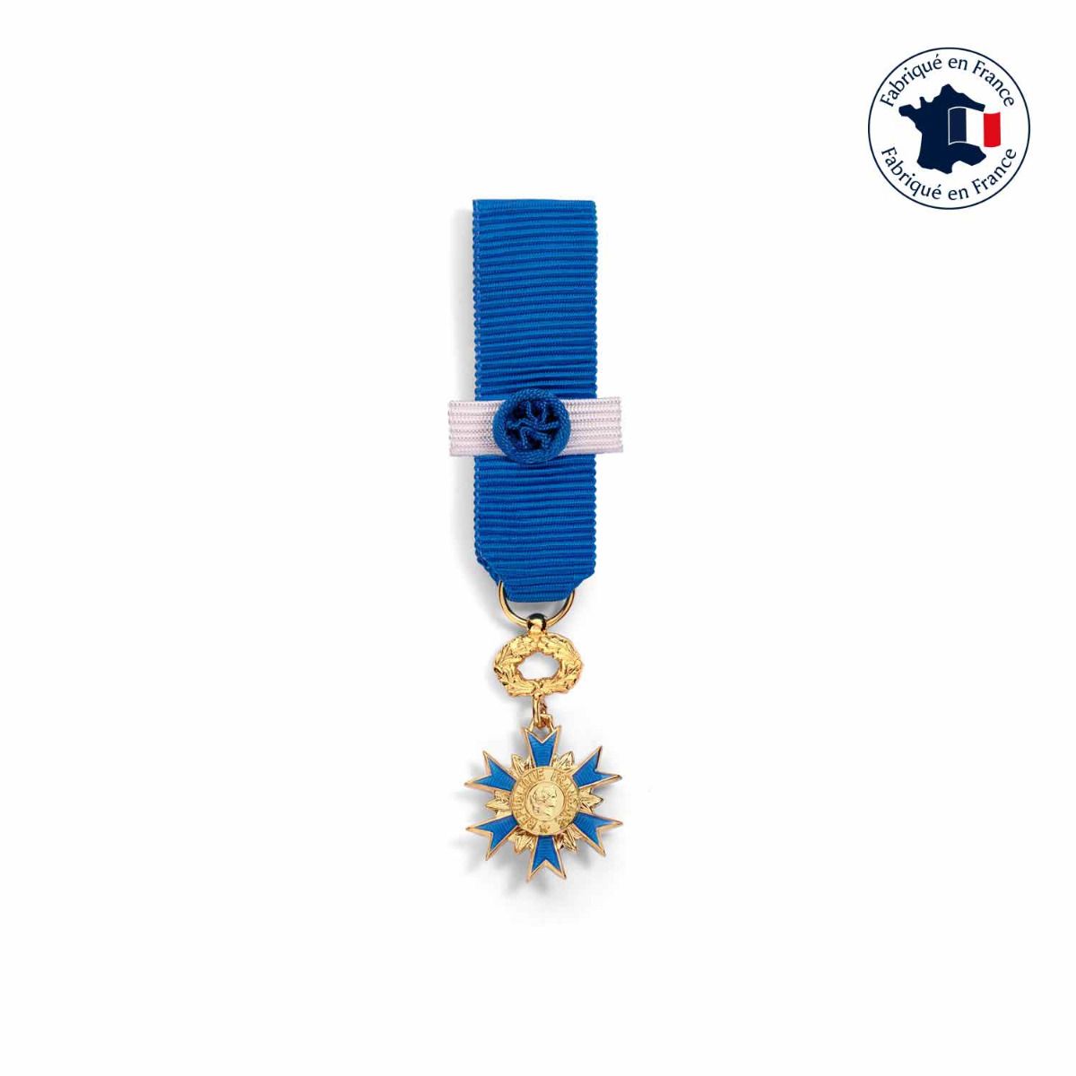 médaille miniature ordre national du mérite commandeur fabriquée en France