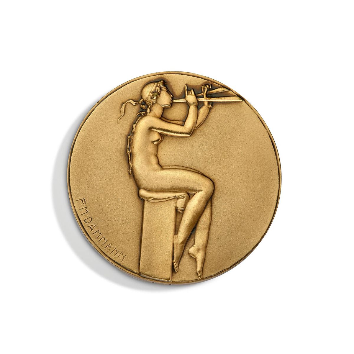 médaille Musique de Dammann en rbonze