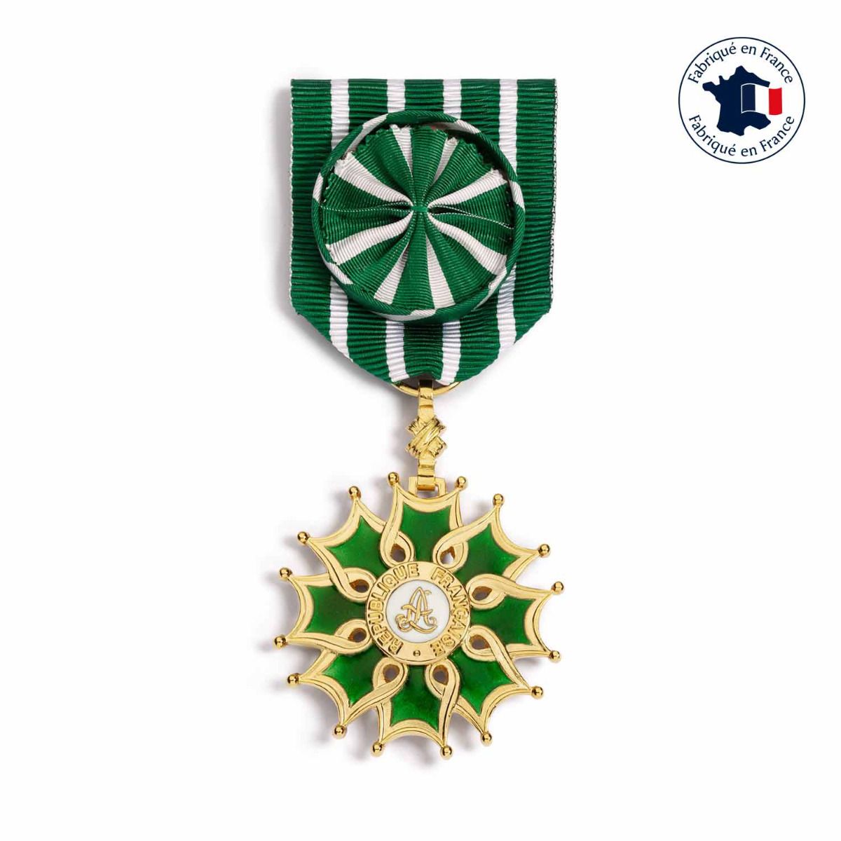 médaille officier des arts et lettres fabriquée en France