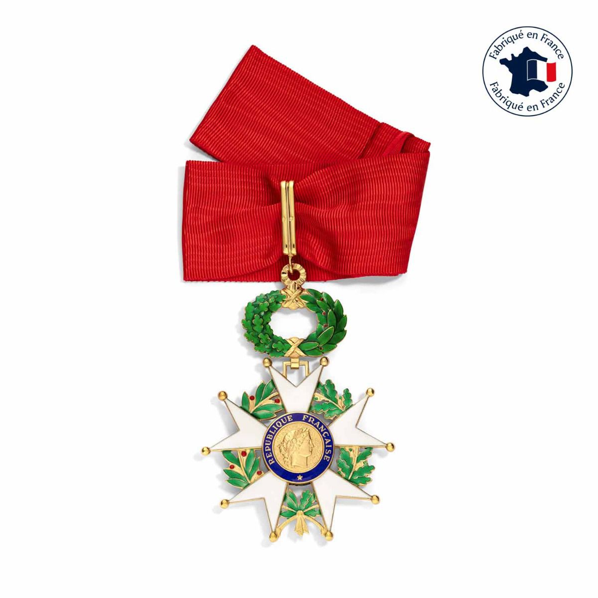 médaille commandeur de la Légion d'honneur fabriquée en France