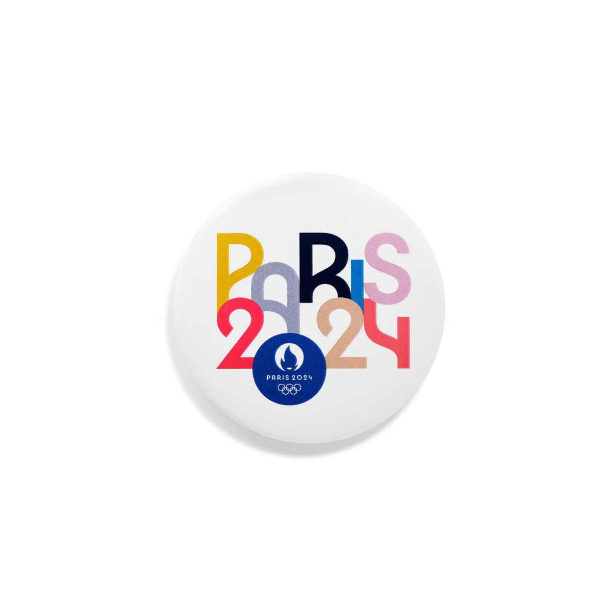 Magnet JO 2024 - Paris 2024 multicolore en aluminium