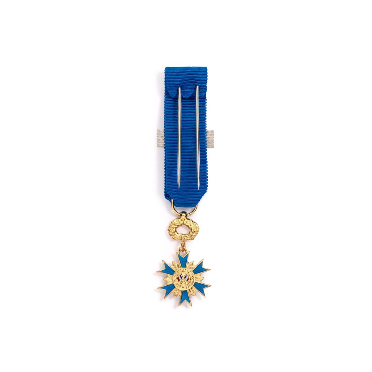 Miniature de l'Ordre National du Mérite Commandeur en Argent doré revers