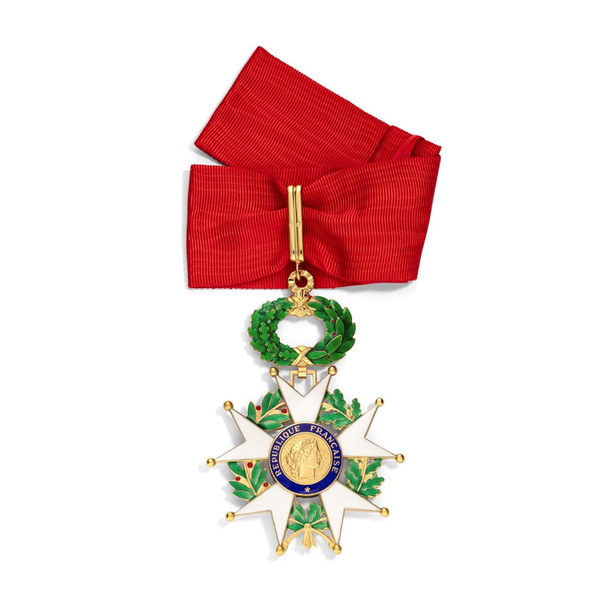 Médaille de la Légion d'Honneur pour Commandeur en Argent doré face