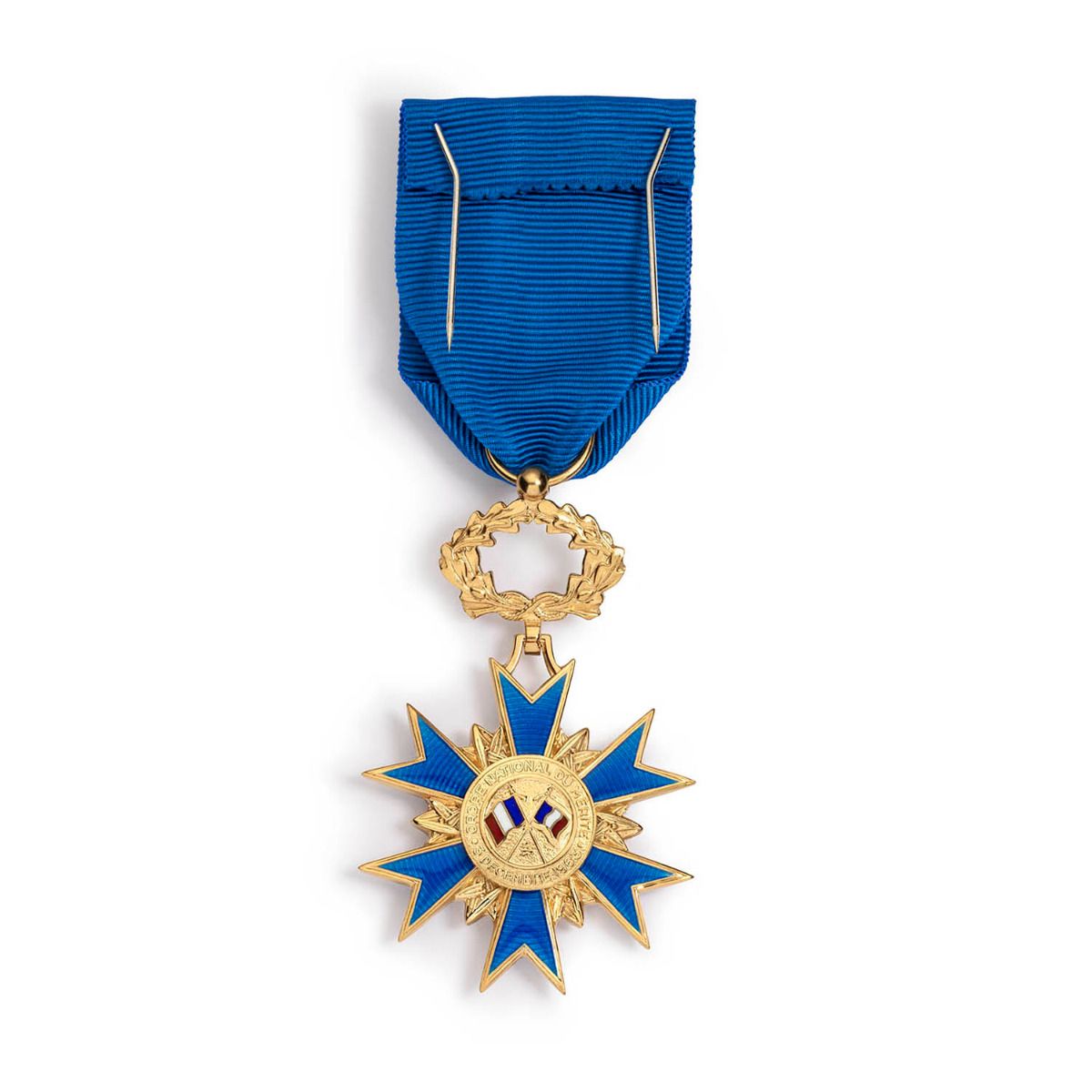 Médaille de l'Ordre National du Mérite pour Officier en Argent doré revers