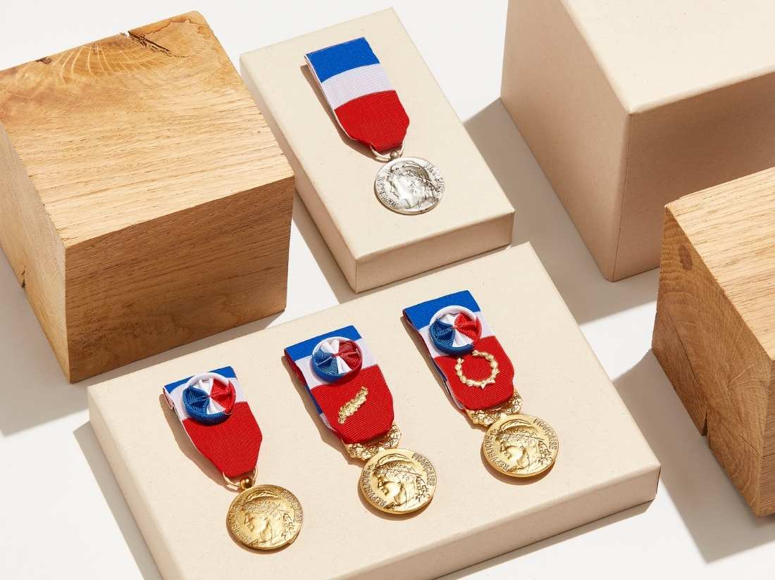 achat médaille du travail