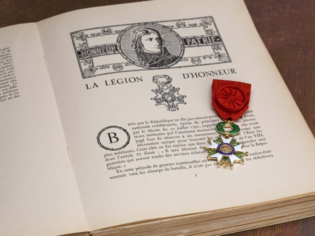 Médaille Légion d'honneur histoire